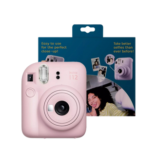 Fujifilm Instax Mini 12 Instant Film Camera Bundle - Pink