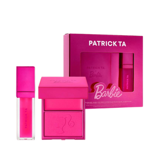 Patrick Ta × Barbie™ Blush Duo and Lip
Plumper Set