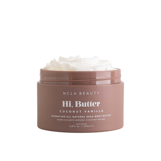 Hi, Butter All Natural Shea Body Butter in Coconut Vanilla